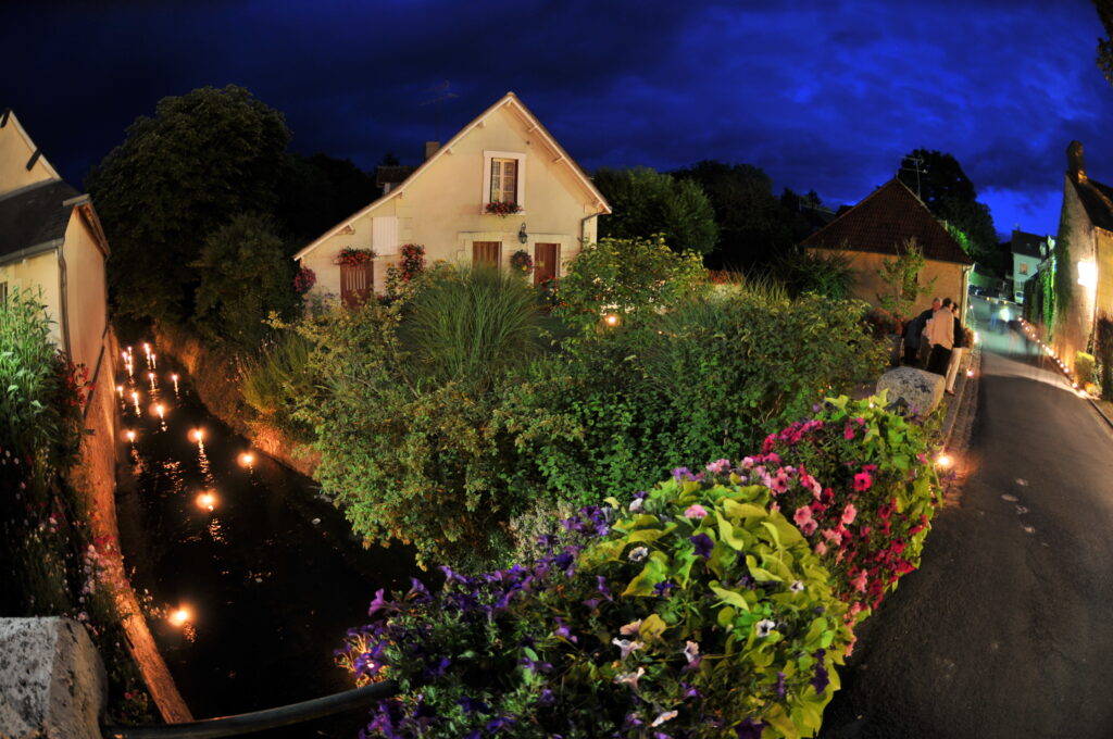 Chandelles à Veuil