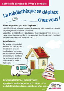 affiche portage à domicile