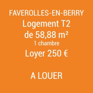 Logement Faverolles-en-Berry
